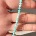 Faceted Amazonite Beads (30cm)