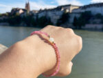 Faceted Pink Tourmaline Beads (30cm) - Image 2