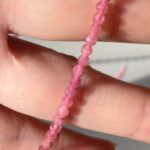 Faceted Pink Tourmaline Beads (30cm)