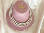 Natural Lavender Pearls Necklace (115 cm) – Bild 3