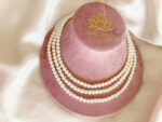 Natural White Pearls Necklace (115cm long with 4-5mm pearls) – Bild 3