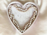 Natural Round Light Lavender Pearls Necklace (75cm)