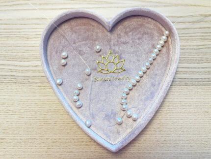 DIY Jewelry Workshop: Create Your Own Pearl & Gemstone Bracelet (18-20cm)