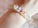 Natural Mixed Gemstone Bracelet (18cm) – Bild 2