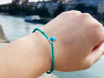 Squarely Faceted Turquoise Beads (30cm) - Image 2